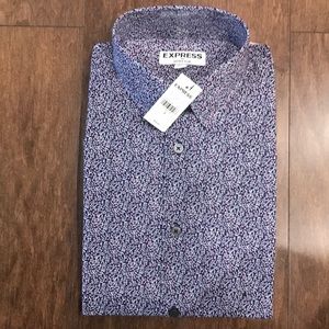 Mens Express Extra Slim dress shirt 14-14 1/2